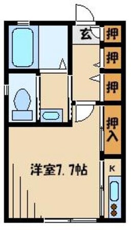 シャーメゾン・フィオーレＡの物件間取画像